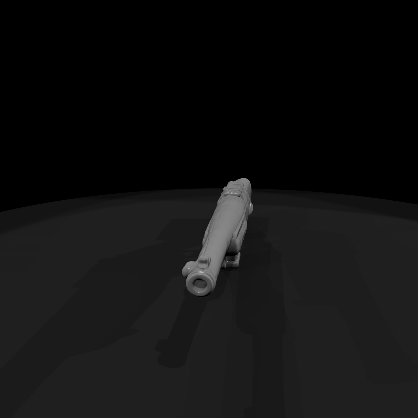Camo Bolt-Action Hunting Rifle