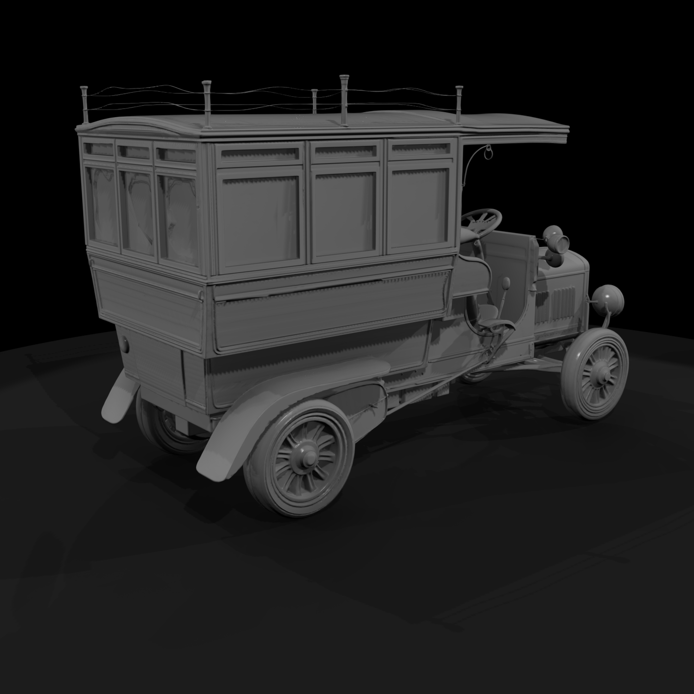 Early 1900s Passenger Omnibus