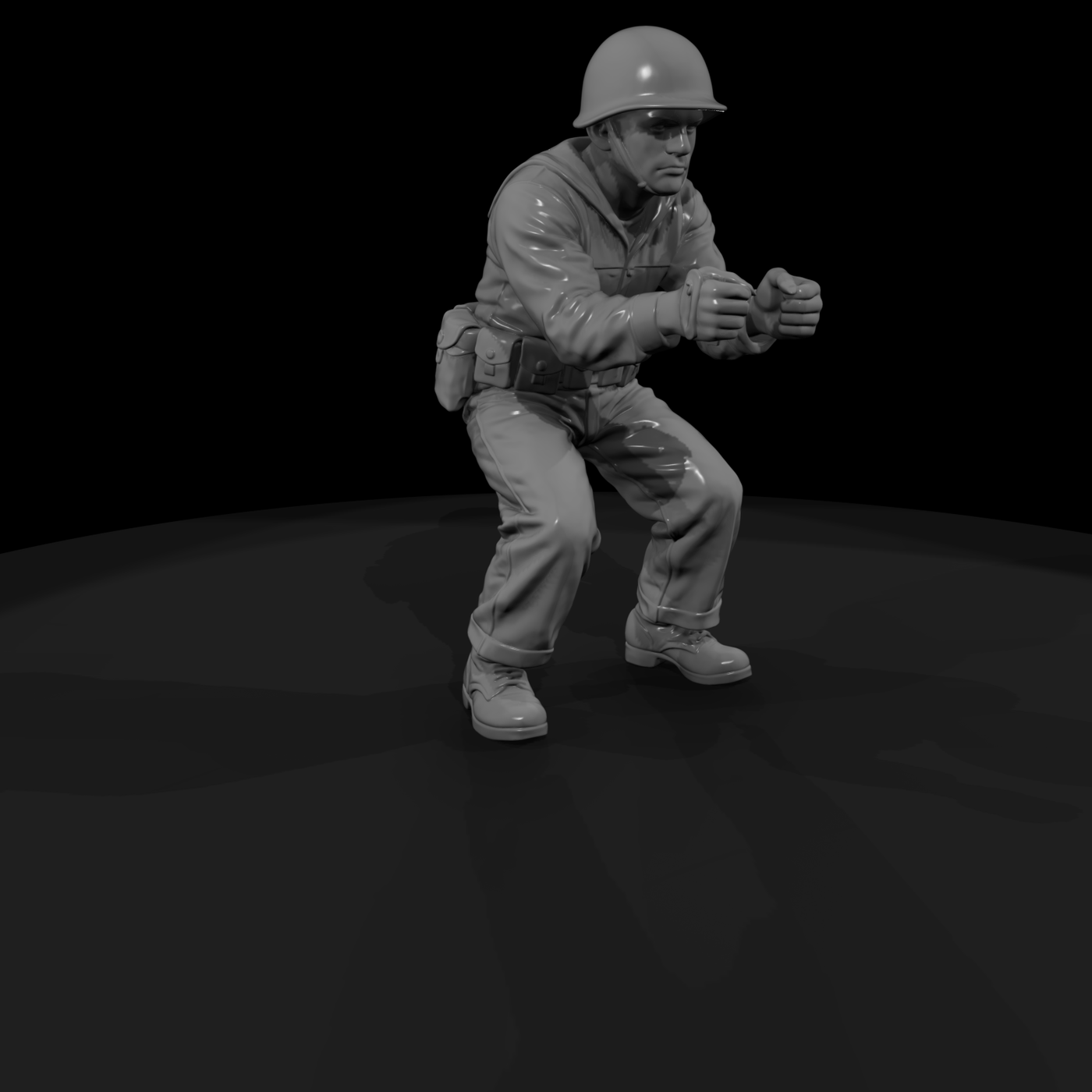 Ww2 Navy 004 Wwii U S Navy Naval Gun Crewman Figur