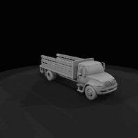 medium-duty-stake-bed-flatbed-truck — thumbnail 3