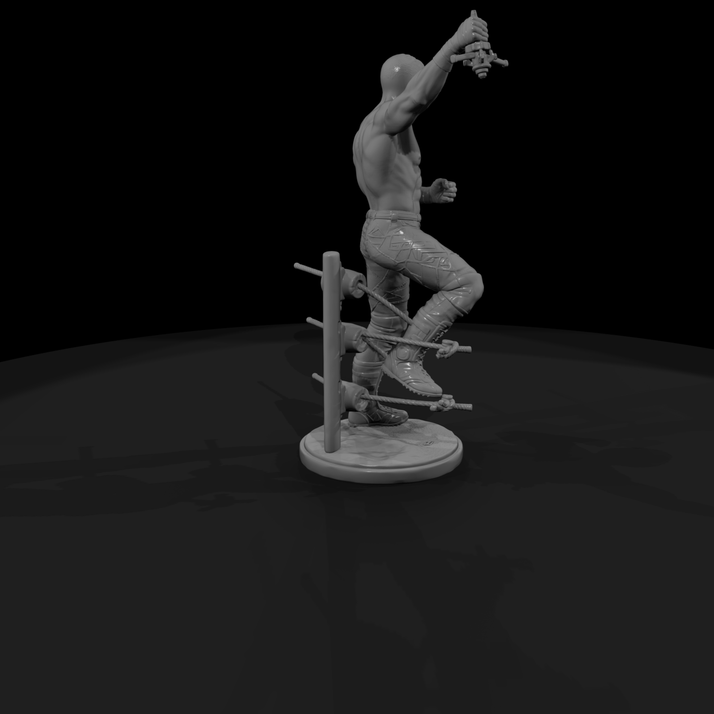 Poparc 0287 Wrestling Ring Performer Alternate Pos