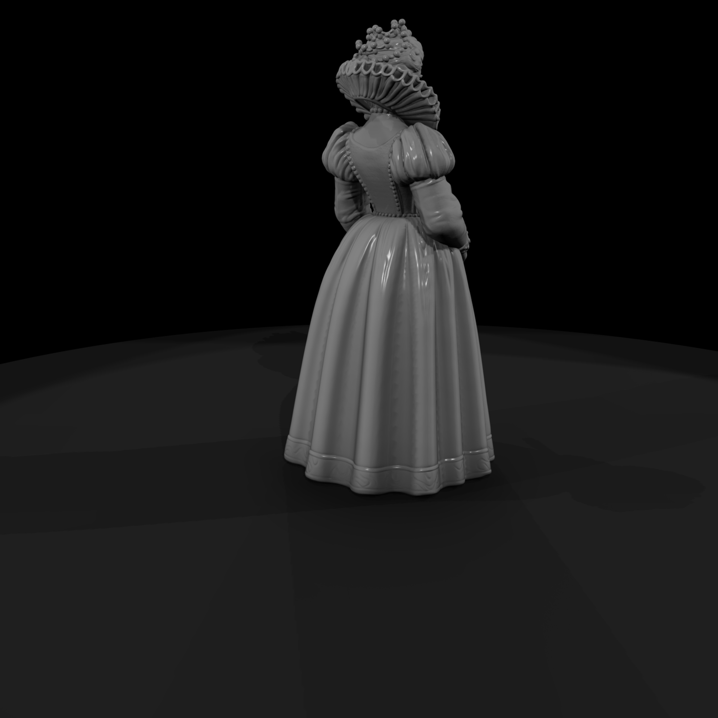 Hist 0099 Historical Elizabeth I Miniature Figure