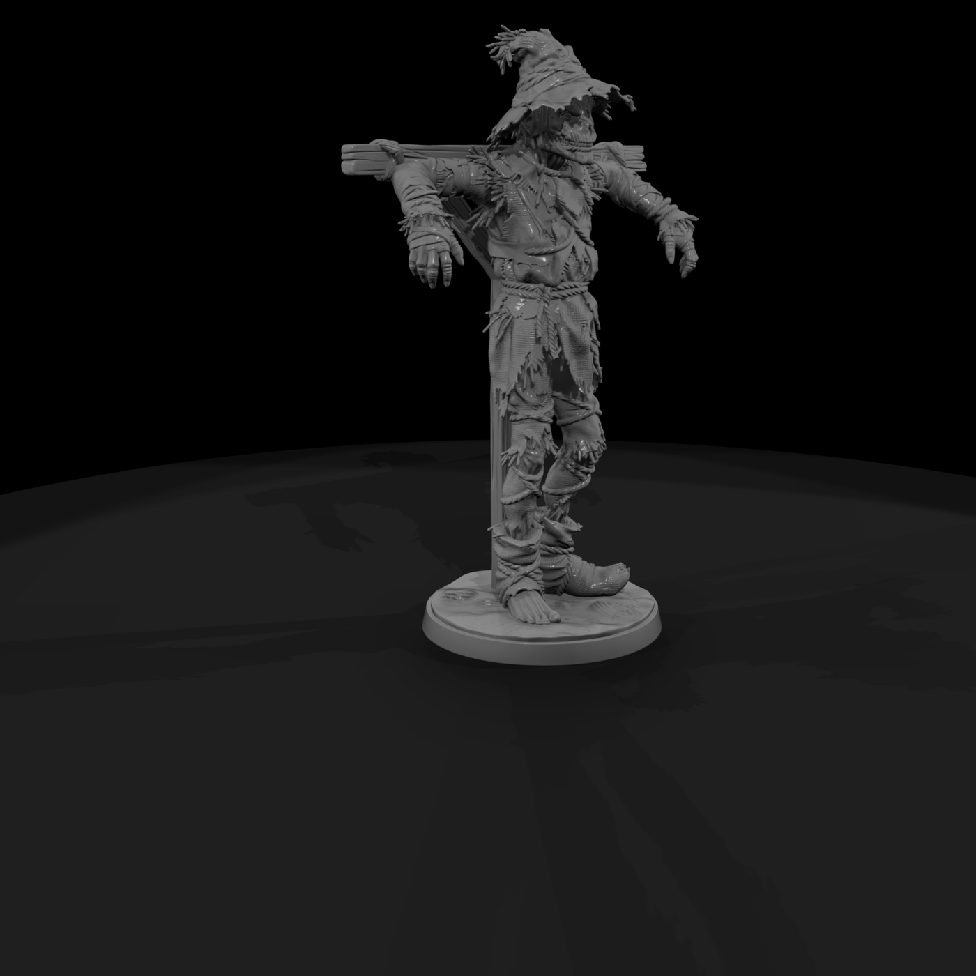 Animated Scarecrow Monster