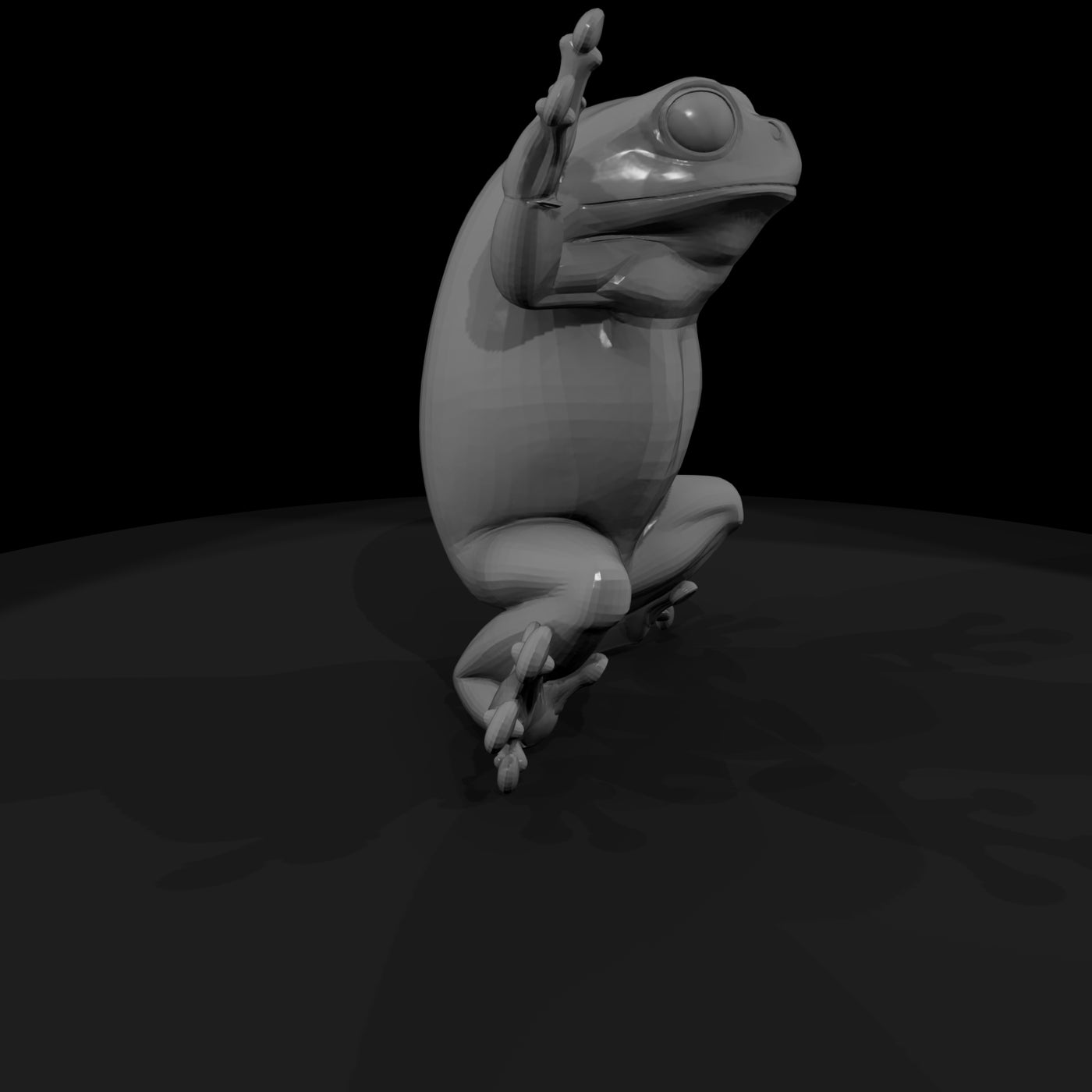 low-poly-stylized-tree-frog-figurine-562875
