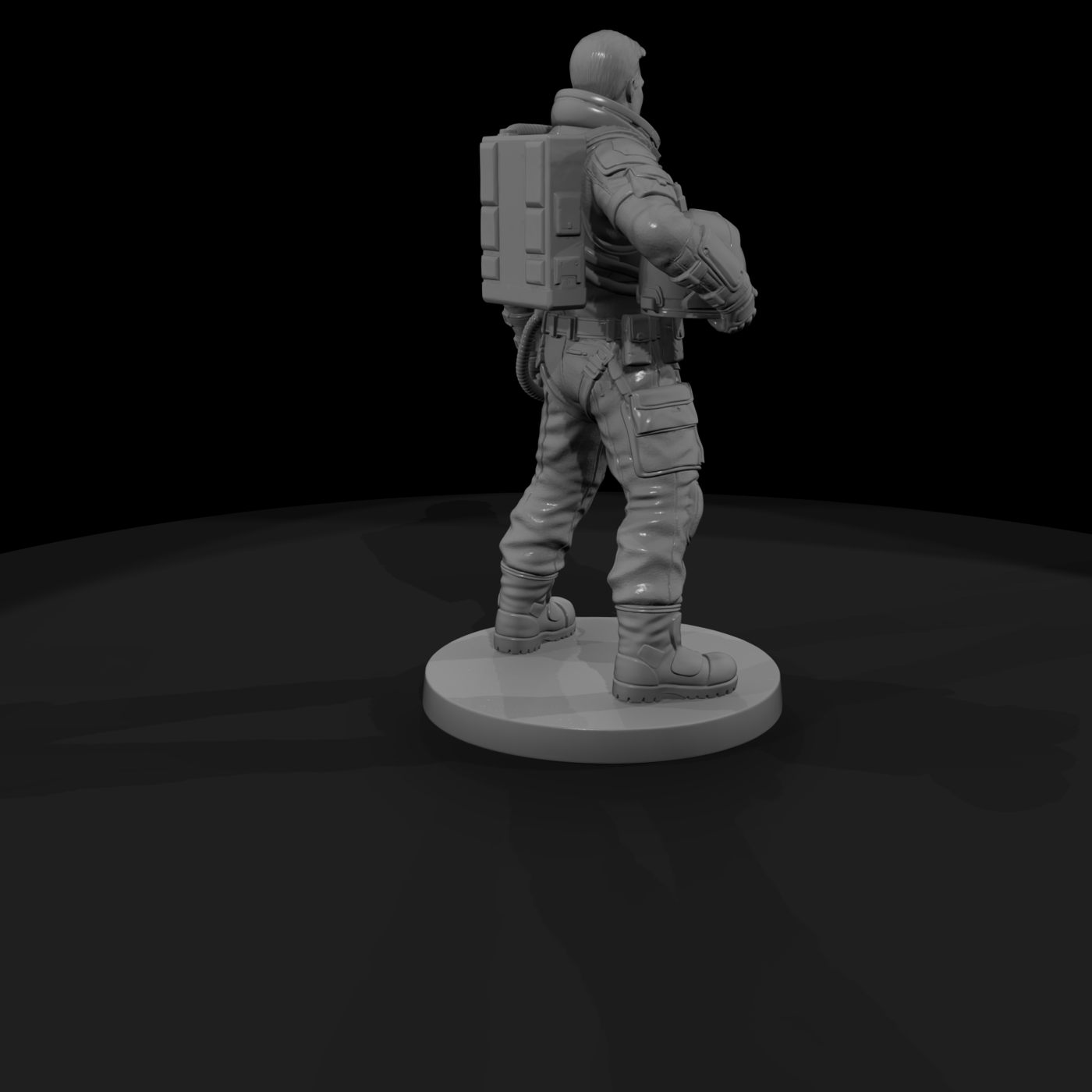 Poparc 0005 Moonbase Repair Pilot