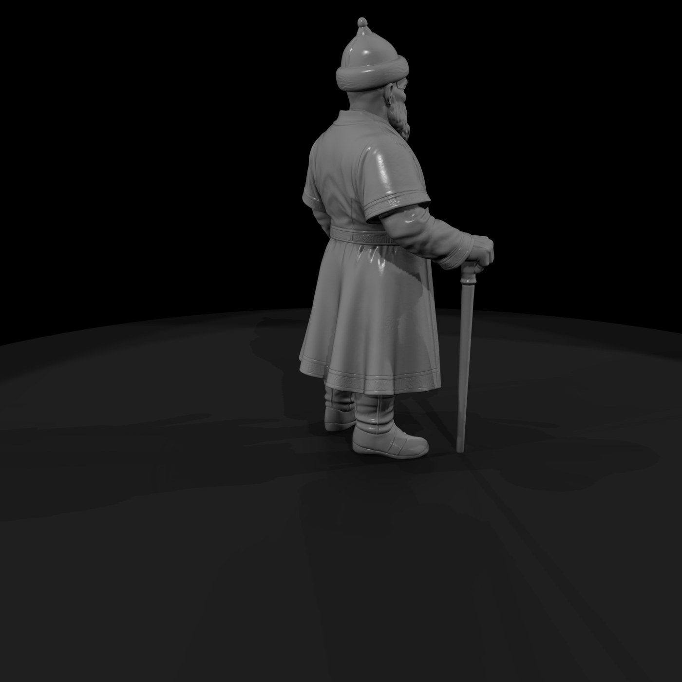 Hist 0084 Historical Timur Miniature Figure