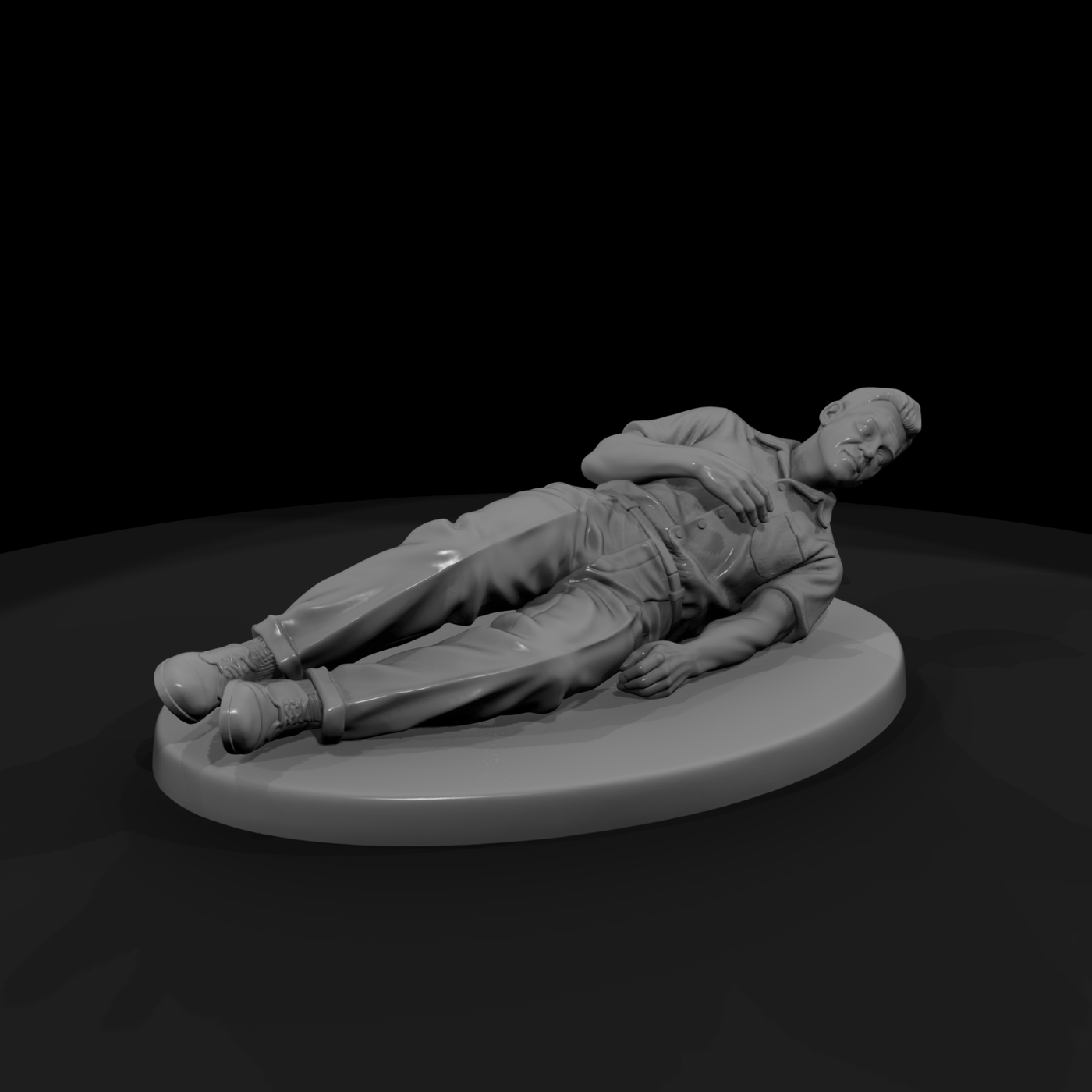 Collapsed Elderly Man