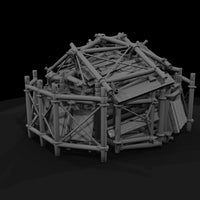 industrial-modular-scaffold-ho-scale-diorama-kit-910731 — thumbnail 4