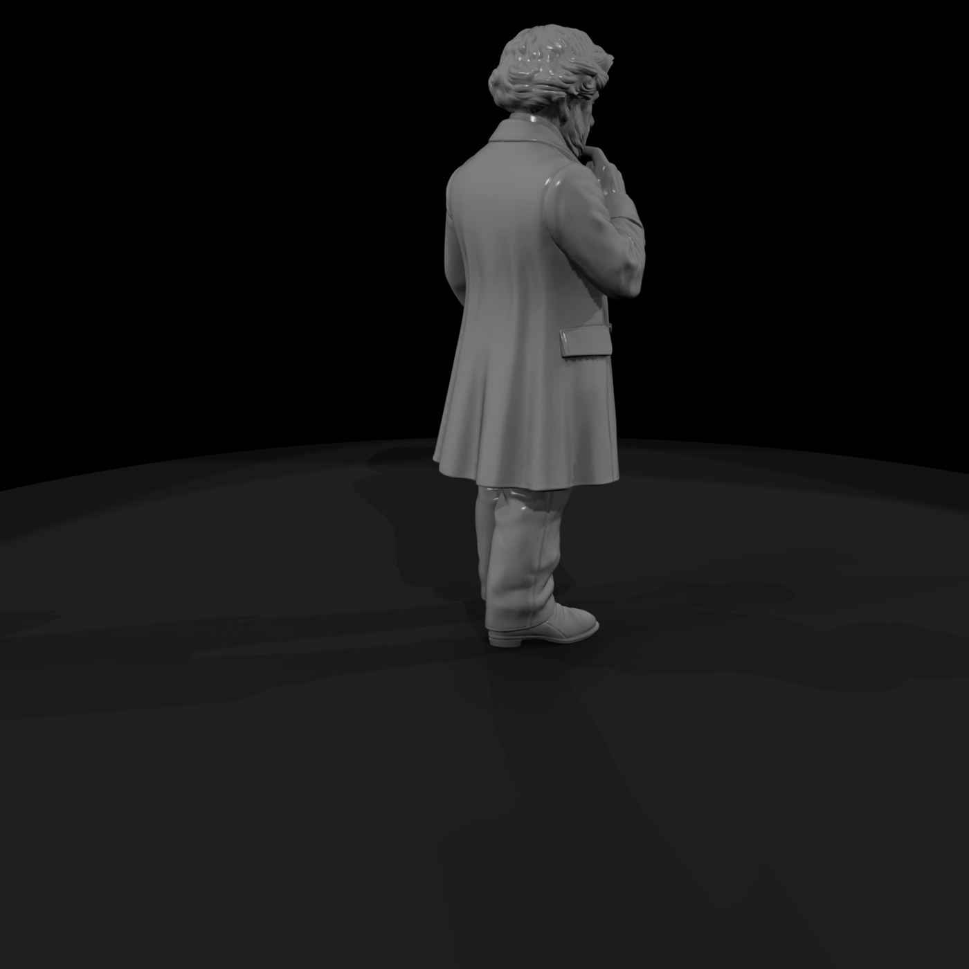 Hist 0180 Historical Michael Faraday Miniature Fig