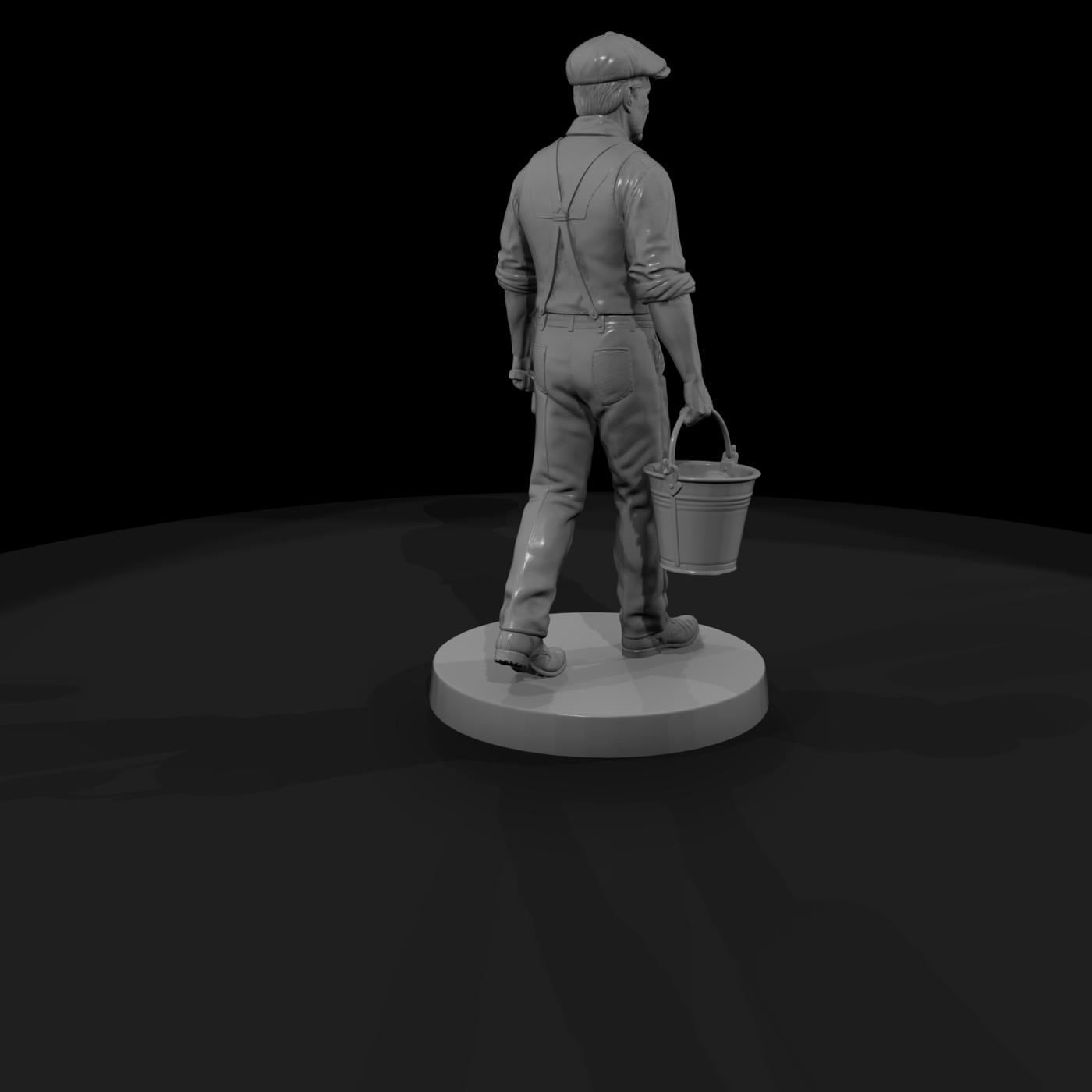 1880s Rail Gang Water Carrier
