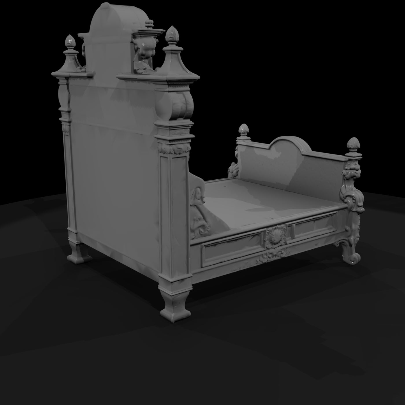 ornate-carved-bed