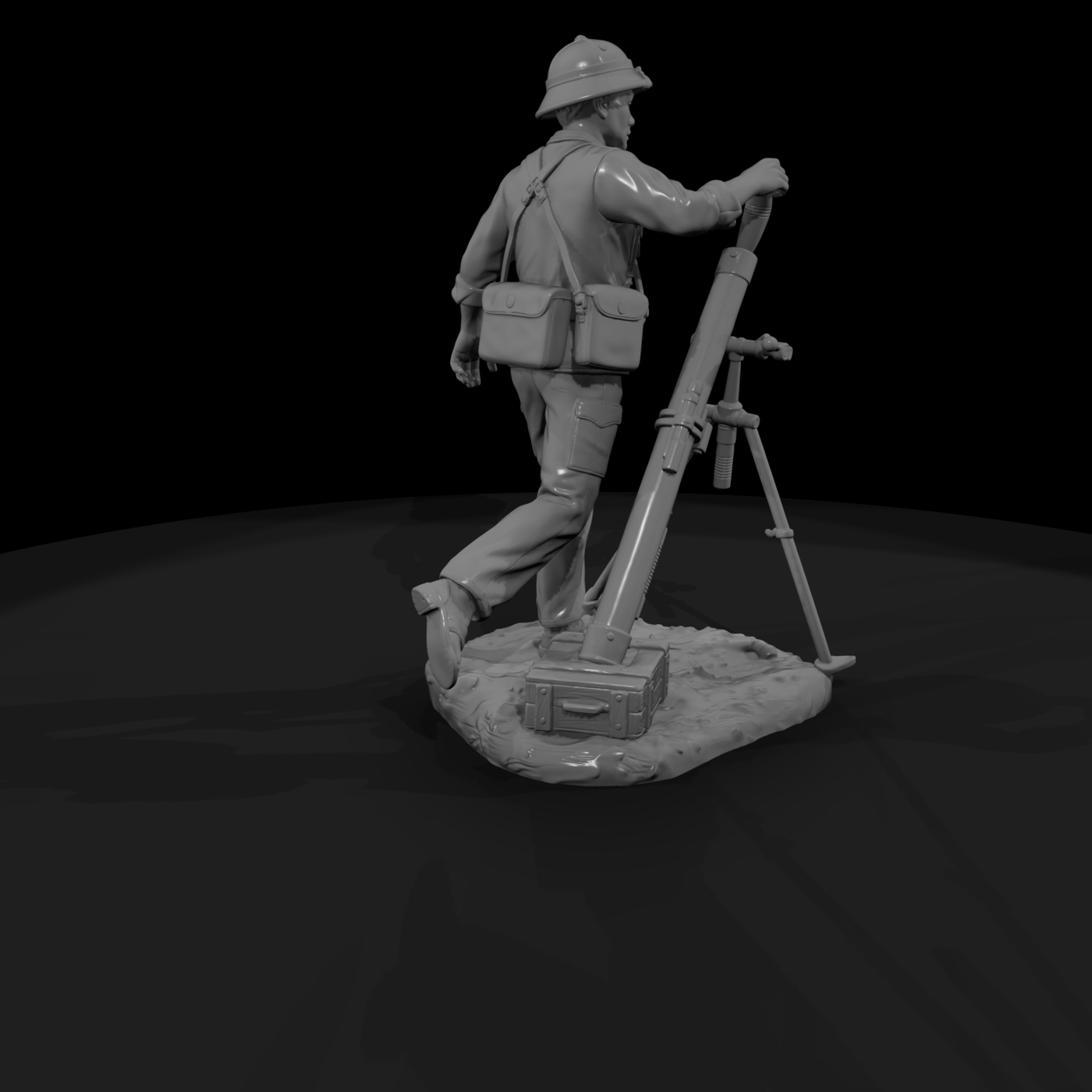 Vnh 078 Viet Cong Mortar Crewman