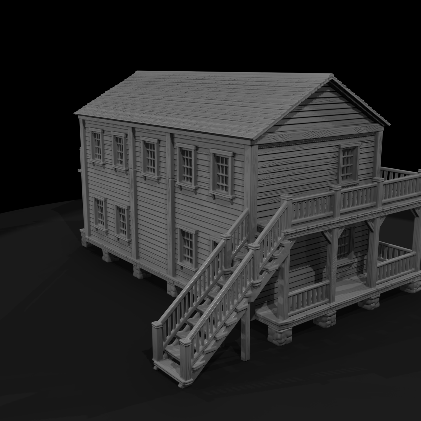 Frontier Fort Officers' Quarters