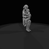 seated-passenger-figure-1960s-worker — thumbnail 3