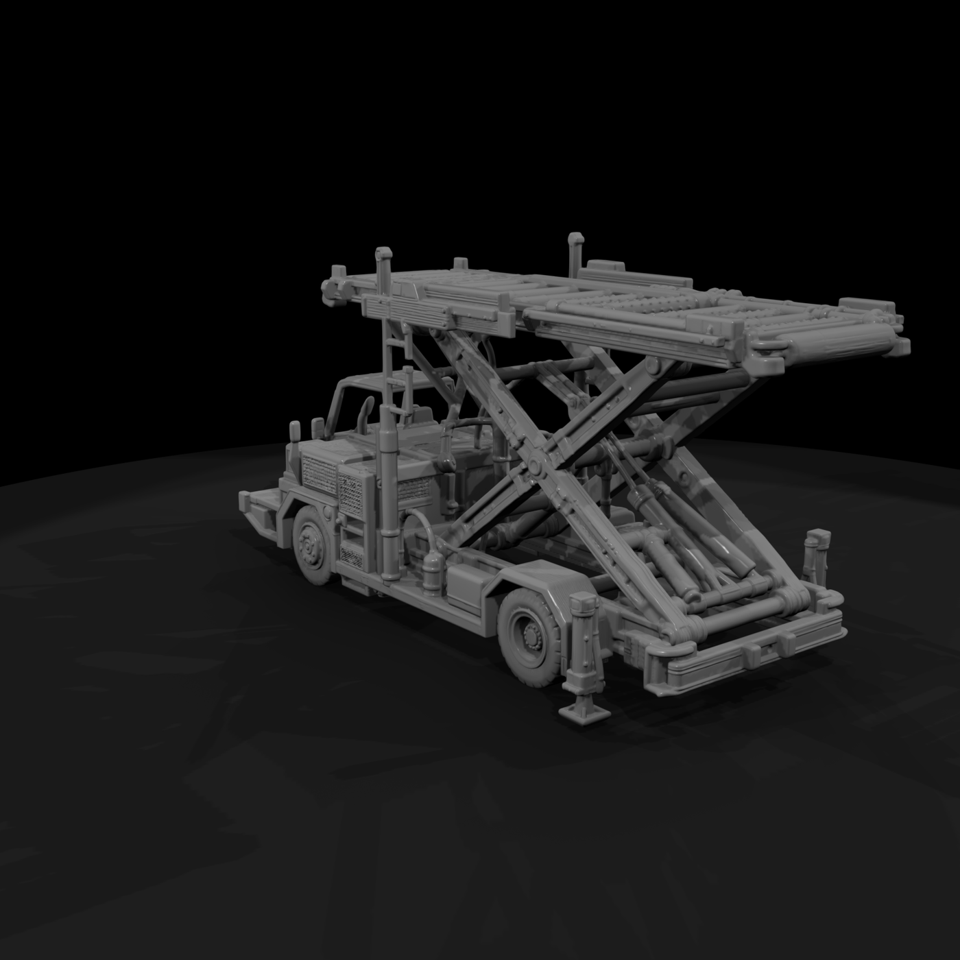 Air 058 Gse Container High Loader