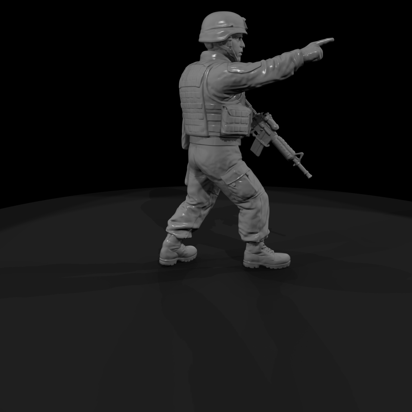 Mod Usmc 013 Modern U S Marine Corps Nco Squad Lea