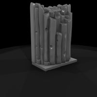 stylized-basalt-column-rock-cliff-3d-printable-terrain-087678 — thumbnail 4