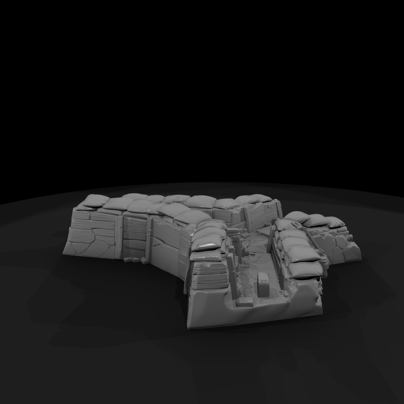 Trench Junction Fighting Position