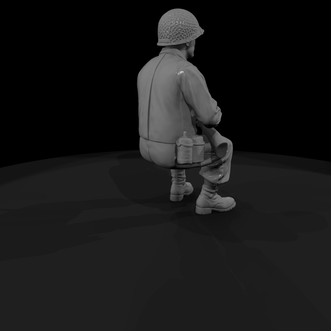 Ww2 Army 100 Wwii U S Army Scout Figure