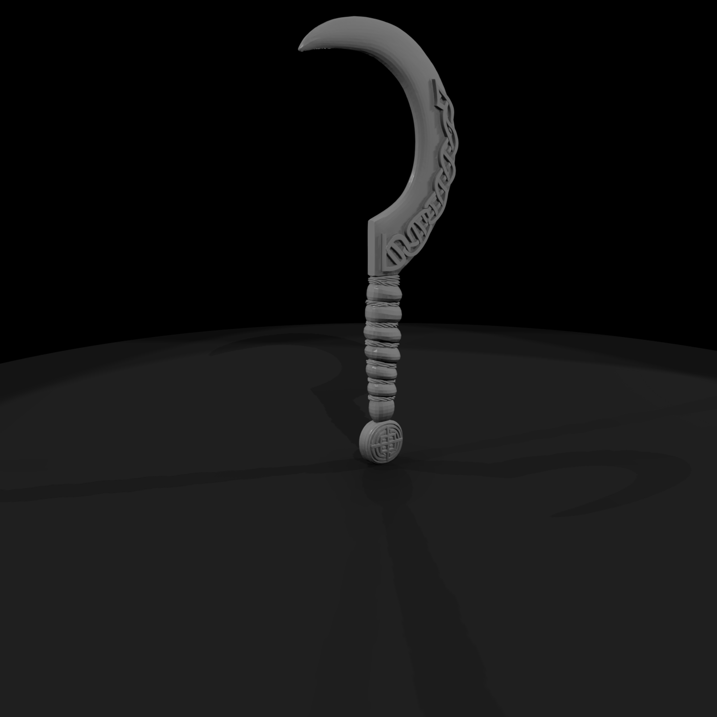 Celtic Crescent Sickle — Ritual Sickle
