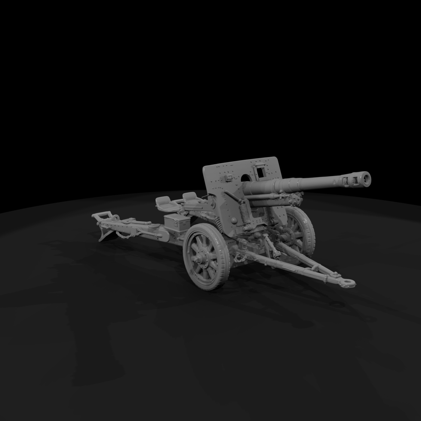 Mil 105 Ww2 Pacific 75Mm Field Gun