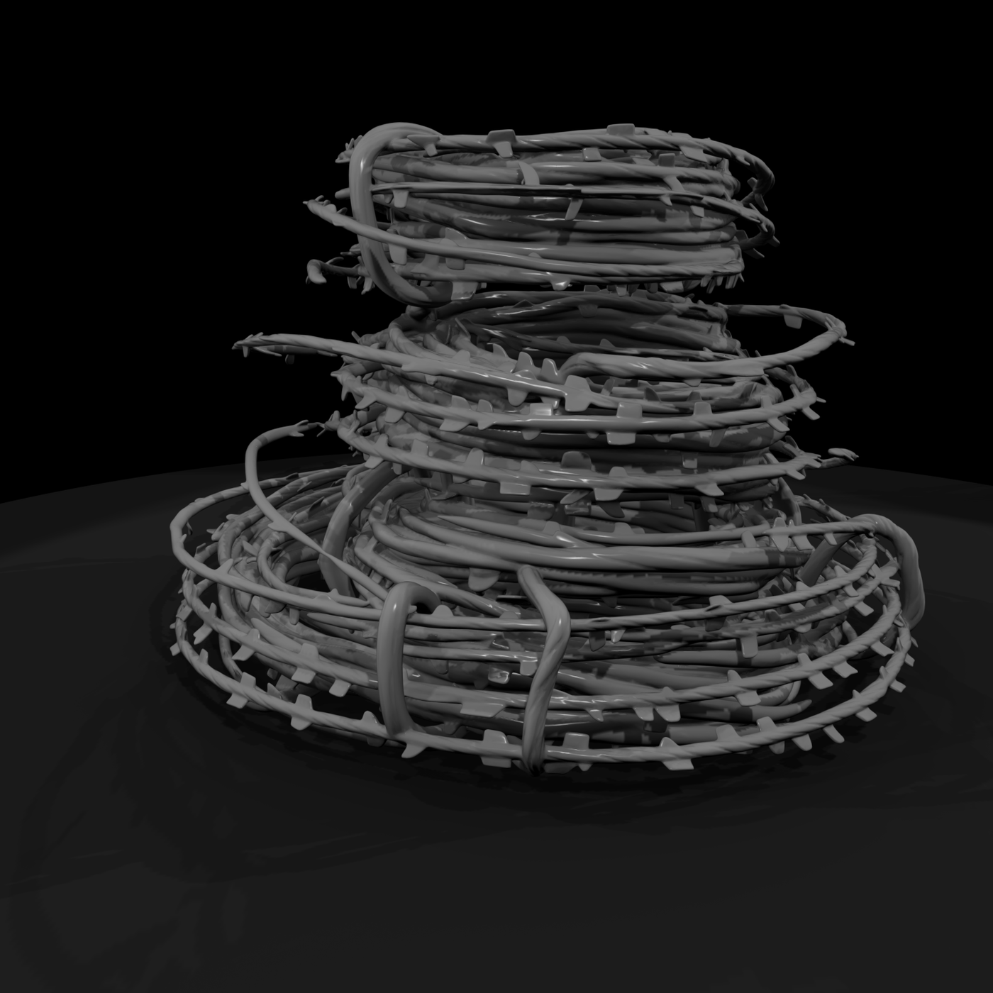 Mil 278 Modern Desert Razor Wire Rolls