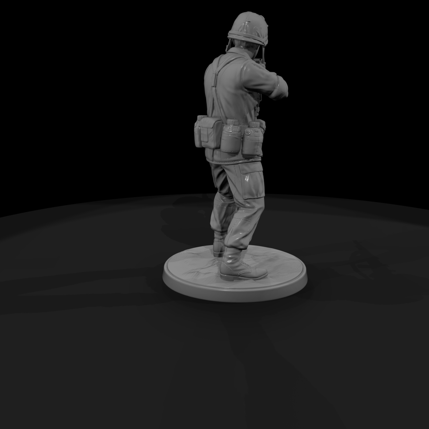 Vnh 034 United States Army Rifleman M14