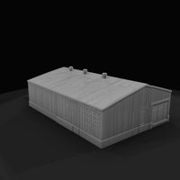 small-industrial-warehouse-workshop-scale-model-digital-asset — thumbnail 3