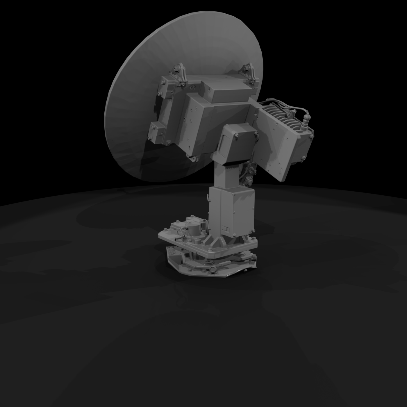 Parabolic Satellite Antenna