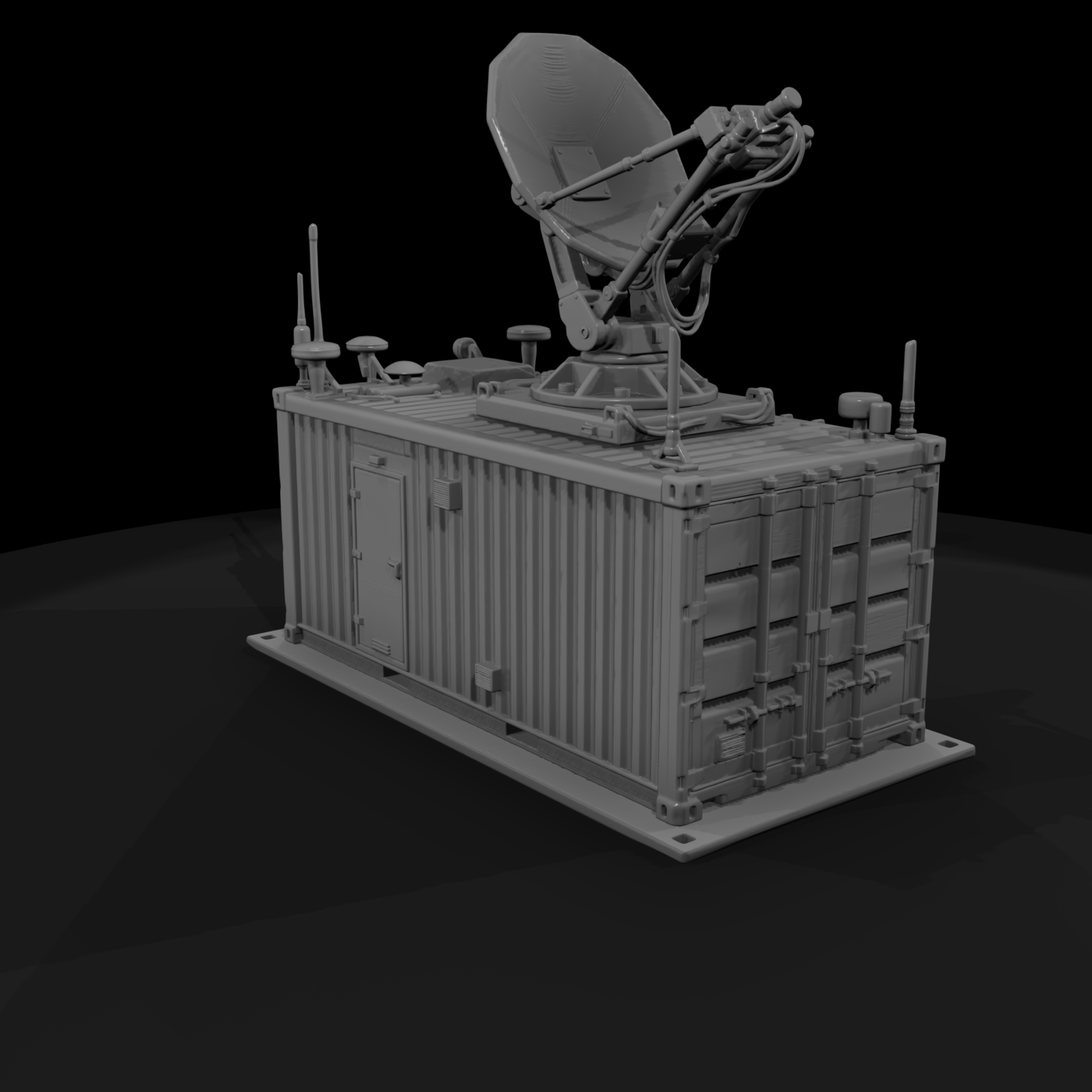 Mil 262 Modern Desert Satellite Comms Terminal