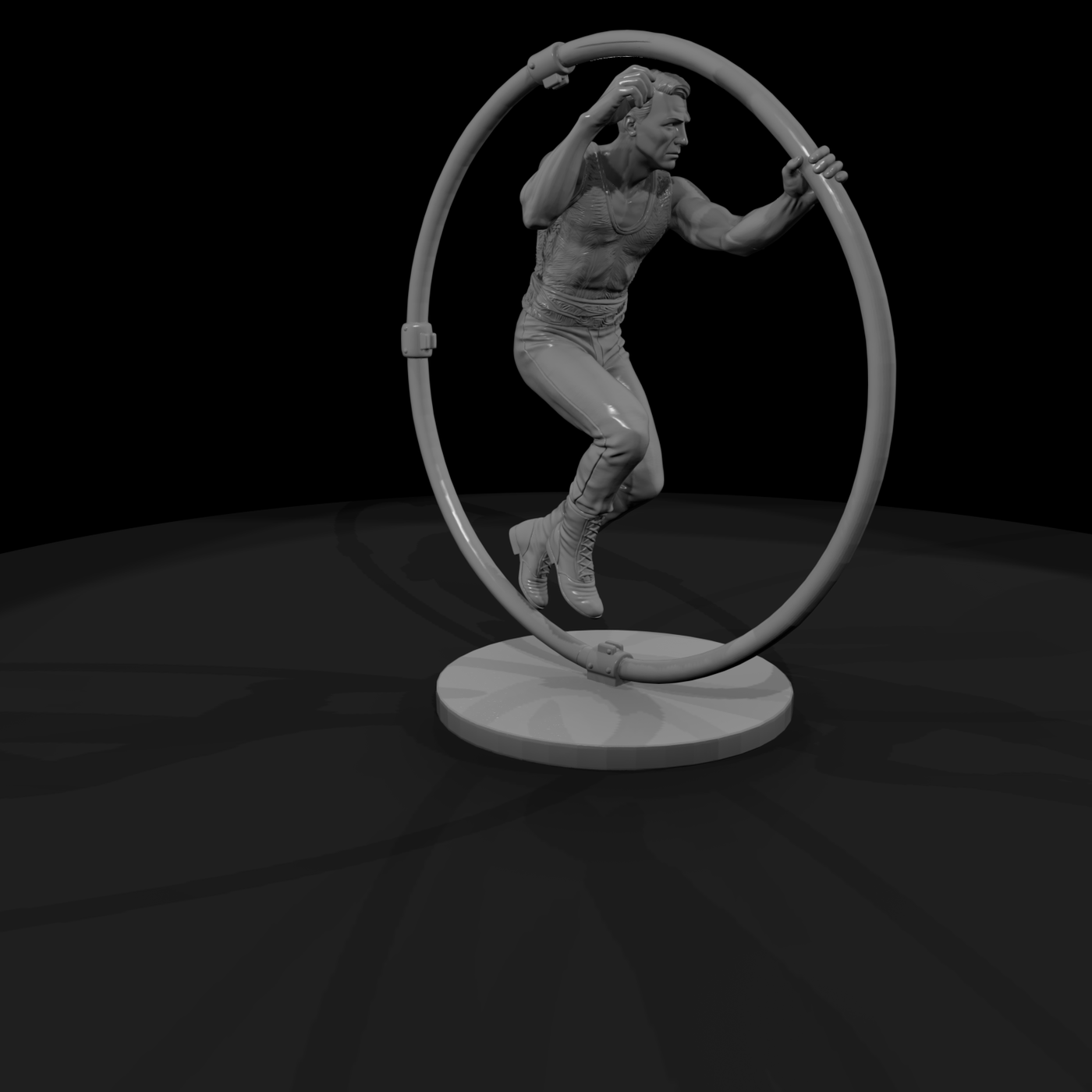 Cir 023 Performer Cyr Wheel Performer