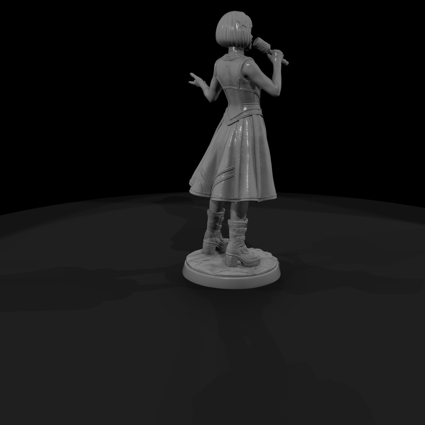 Poparc 0082 Lunar Lounge Singer Alternate Pose