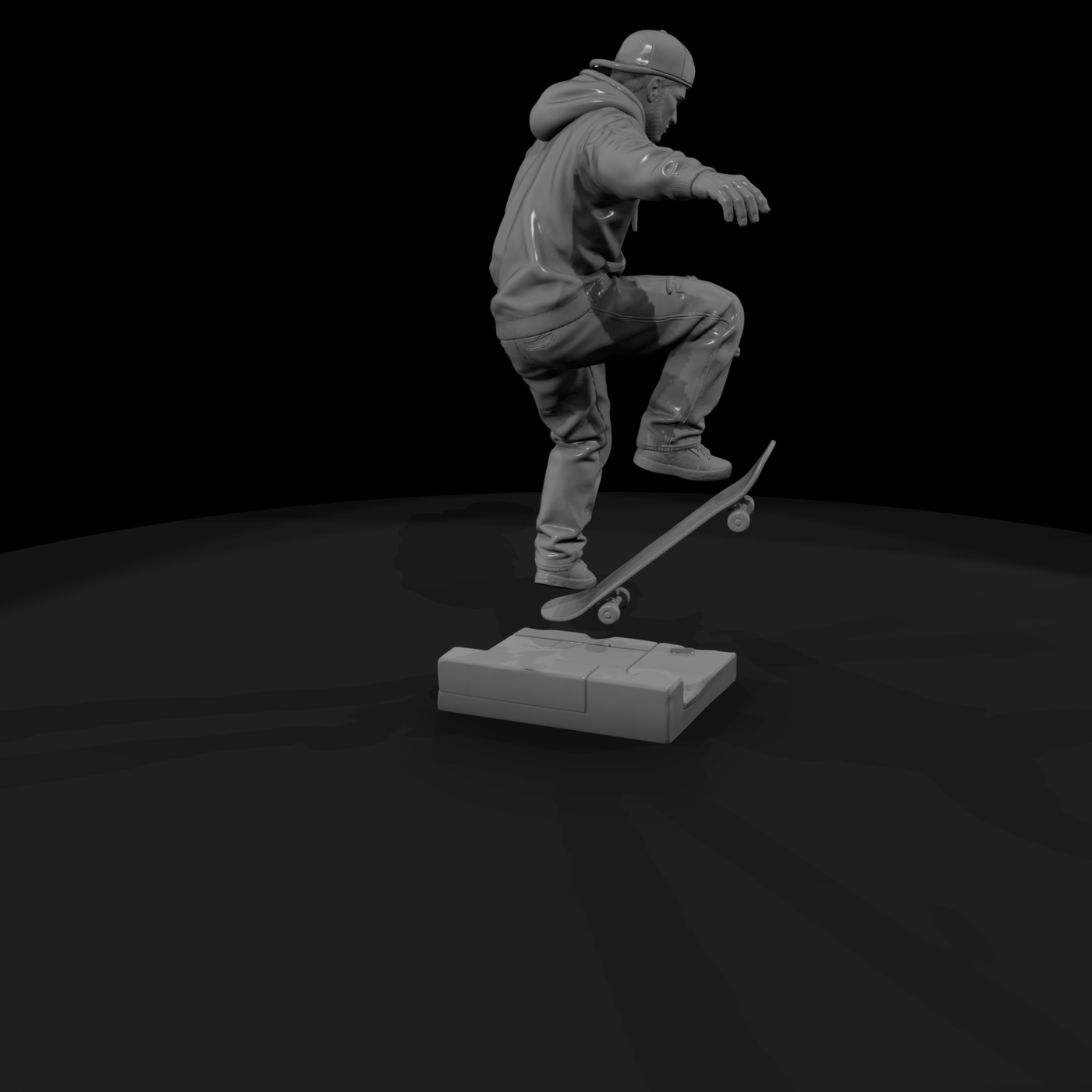 Poparc 0249 Skateboard Street Rider