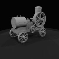 antique-stationary-engine-portable-cart-mounted — thumbnail 3