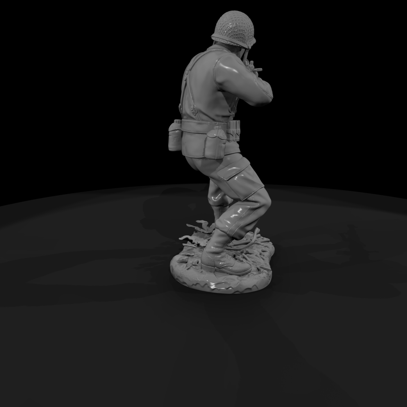 Ww2H 003 United States Army Bar Gunner