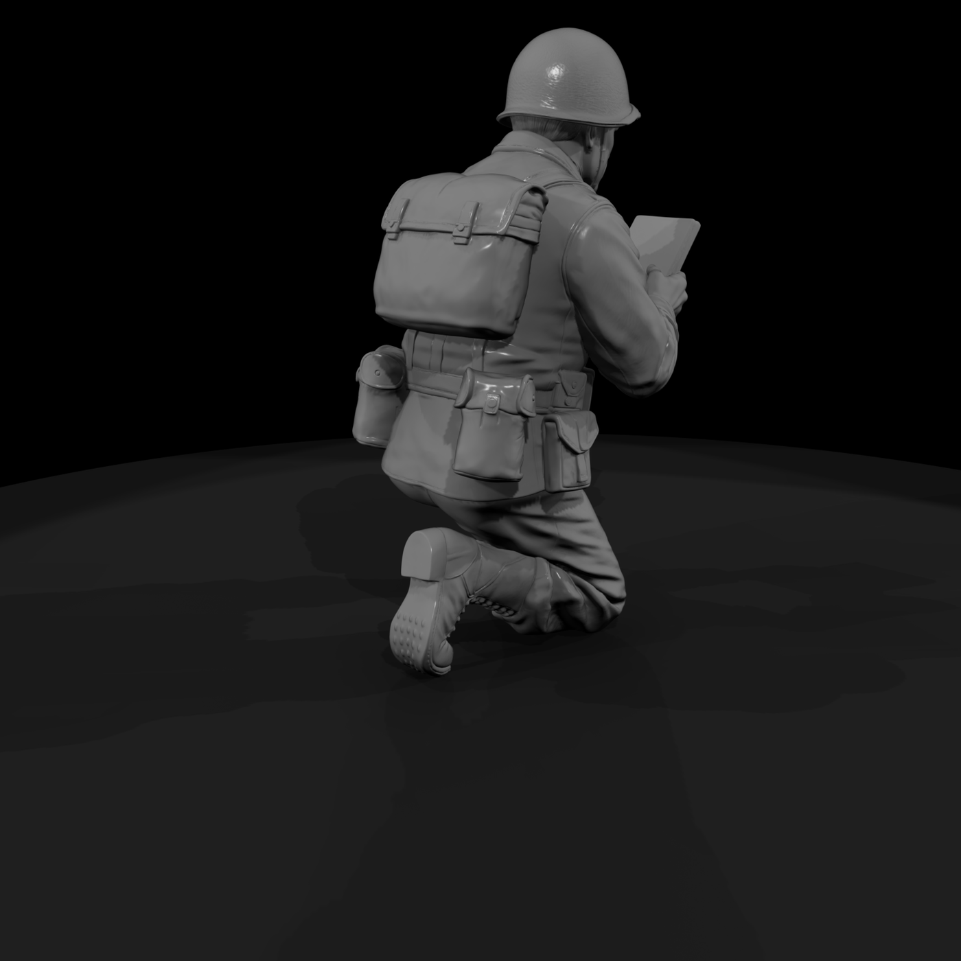WWII U.S. Army Platoon Leader