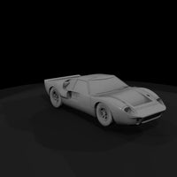 classic-gt-race-car-3d-printable-diorama-model-667269 — thumbnail 4