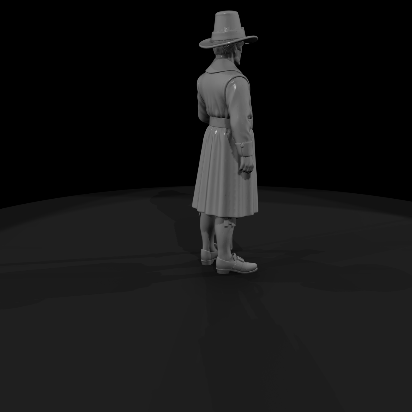 Colonial Pilgrim with Musket