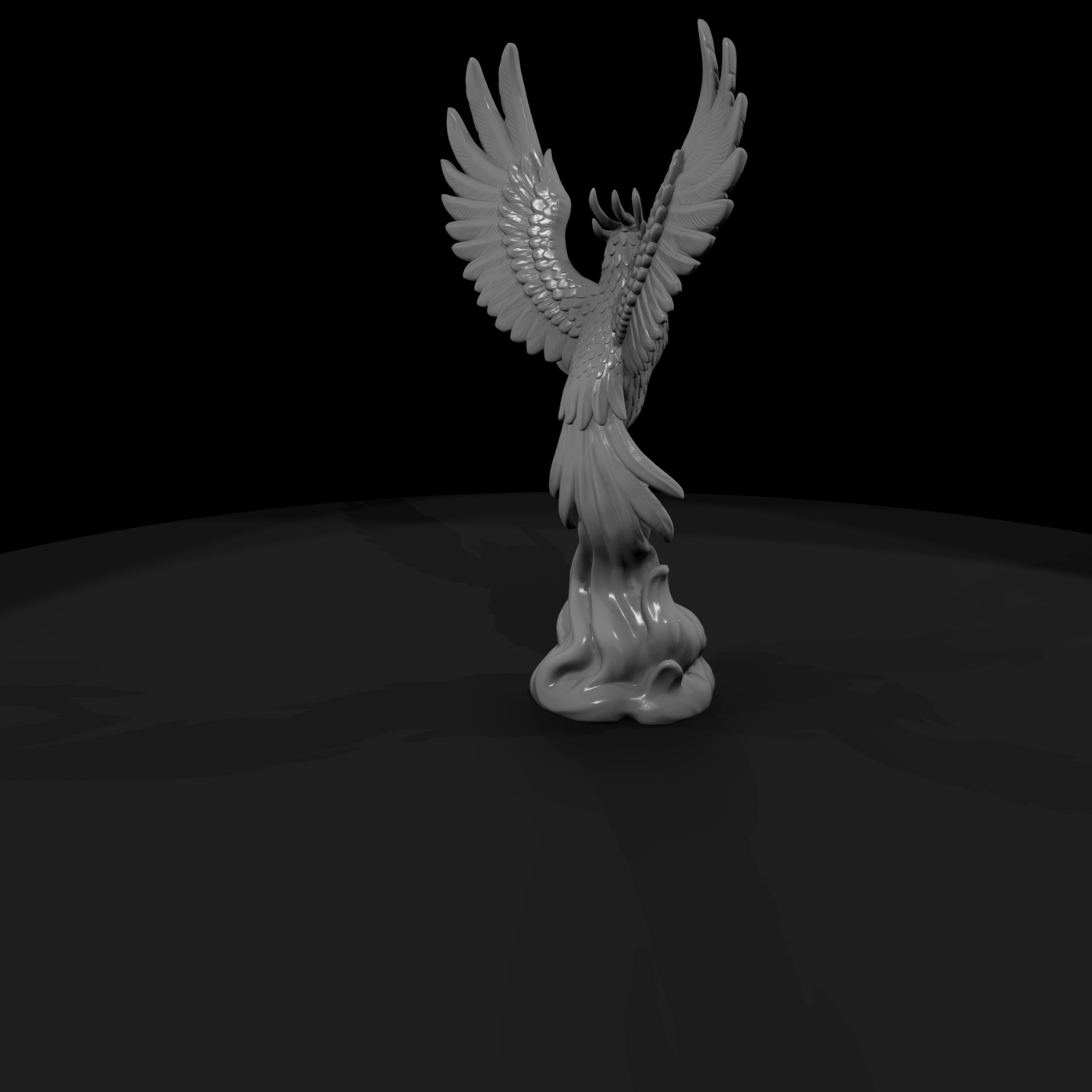Myth 0496 Mythology Phoenix Miniature Figure