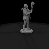 Cheering Sports Fan with Cowbell — thumbnail 4