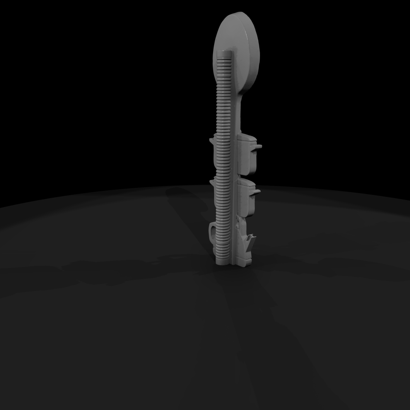 Stacked Spoon Kitchen Totem Clock