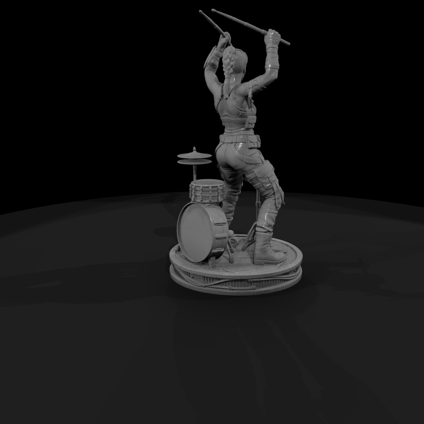 Poparc 0153 Arena Drummer