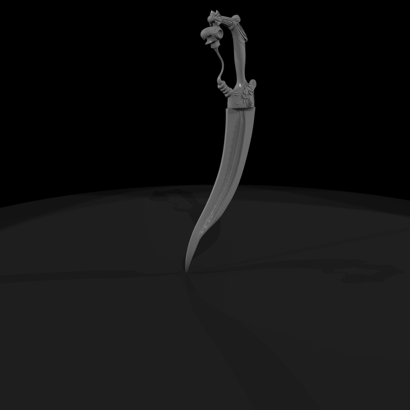 bird-hilt-curved-dagger-stylized-fantasy-diorama-prop-424254