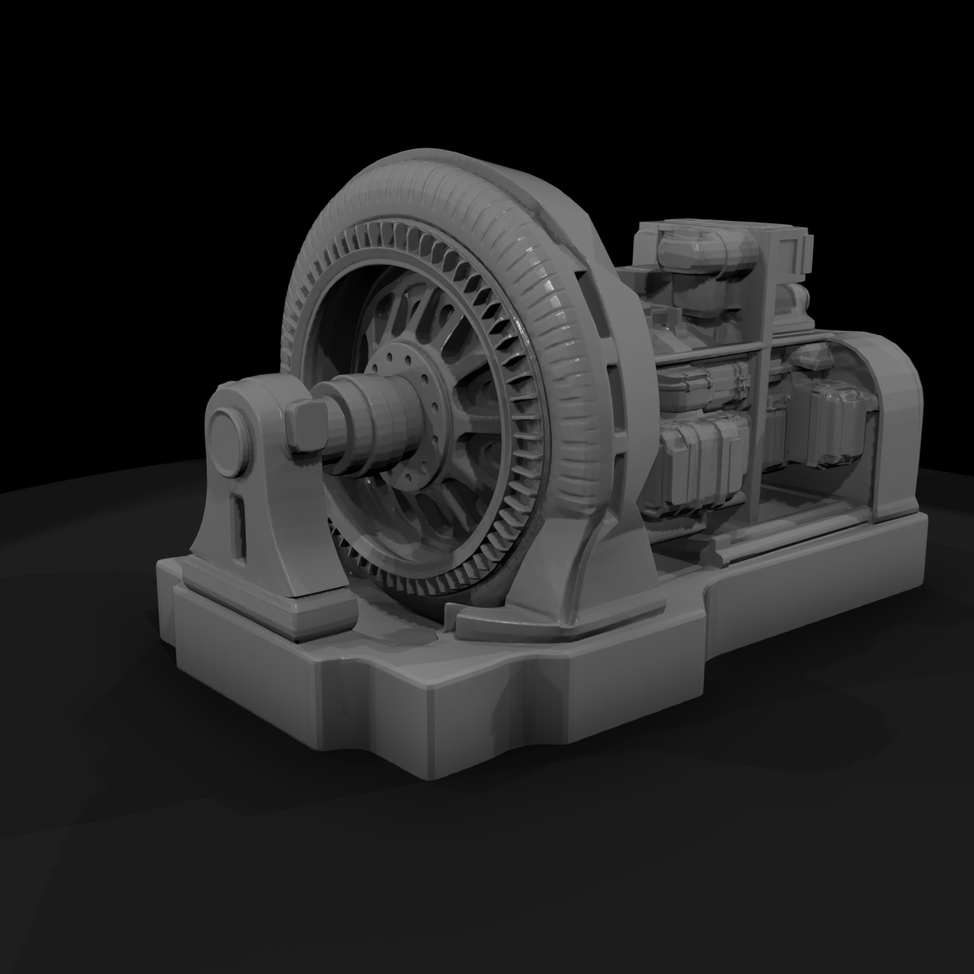 Industrial Turbine Generator
