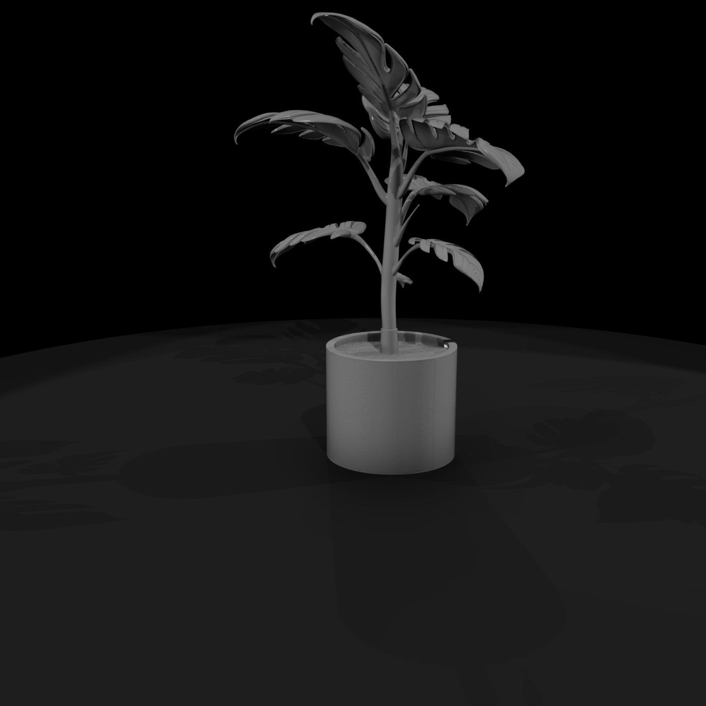 stylized-monochrome-potted-monstera-3d-model-4kilt