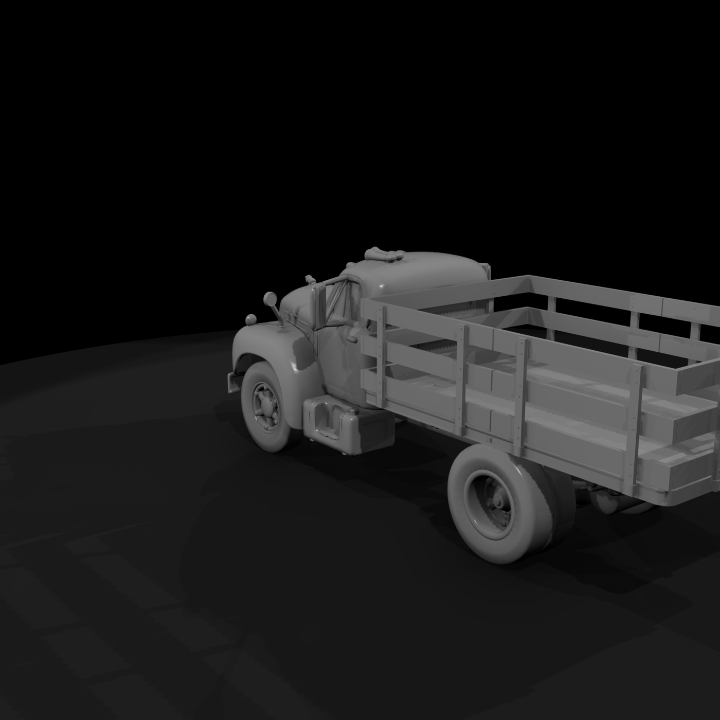1955 Mack Stake-Side Truck