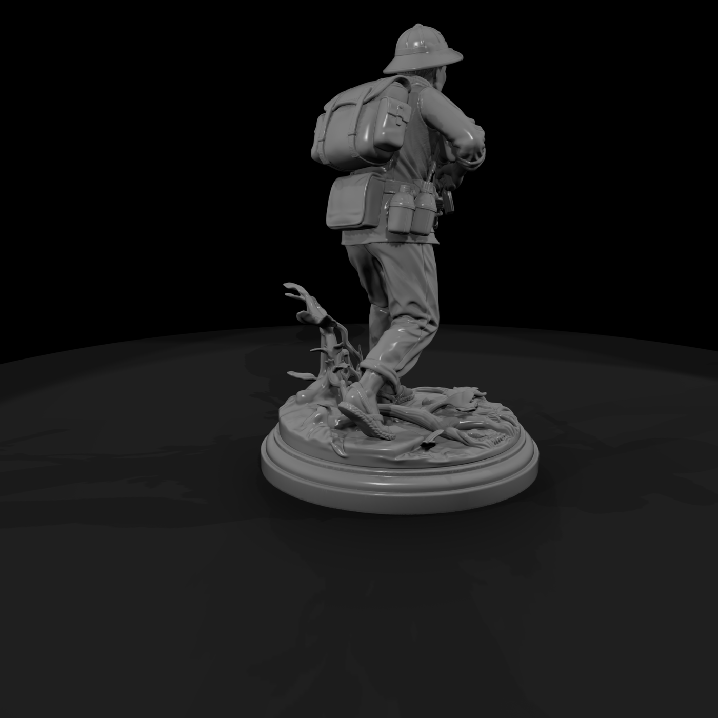 Viet Cong Scout on Patrol