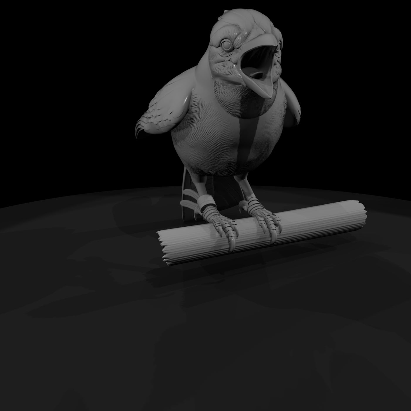 singing-blue-jay-3d-printable-sculpture-226362