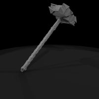spiked-fantasy-war-hammer-3d-printable-tabletop-weapon-808039 — thumbnail 4