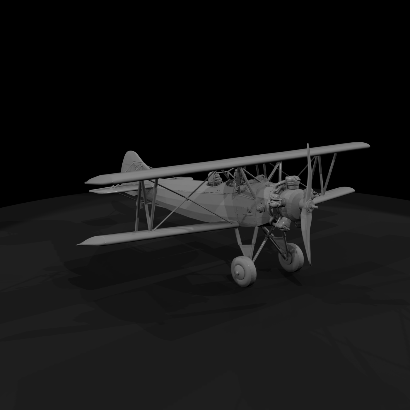 20260612 Vintage Yellow Biplane Flying 86De2C0327